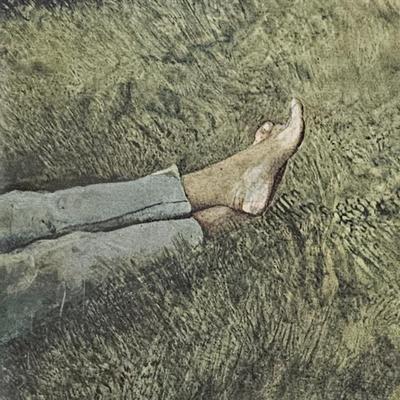 'The Berry Picker' by Andrew Wyeth Framed Print (B1C-JS)