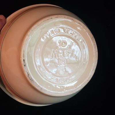 McCoy Pottery Oven Ware Mixing Bowl (KN-KD)
