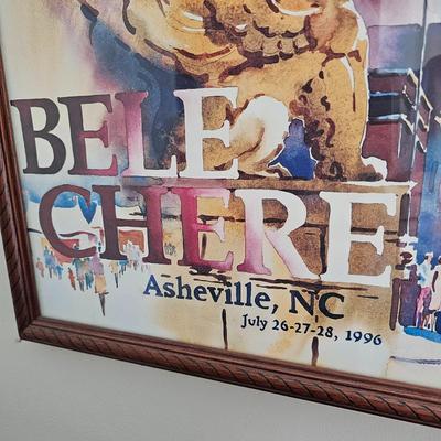 Ann Vasilik Bele Chere 1996 Framed Poster (B1C-JS)