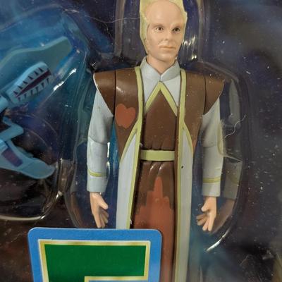 Babylon 5 Lennier Action Figure w Minbari Cruiser Previews Exclusive