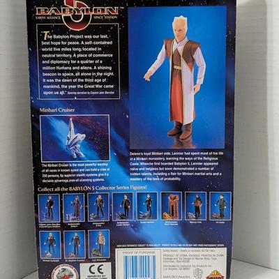 Babylon 5 Lennier Action Figure w Minbari Cruiser Previews Exclusive