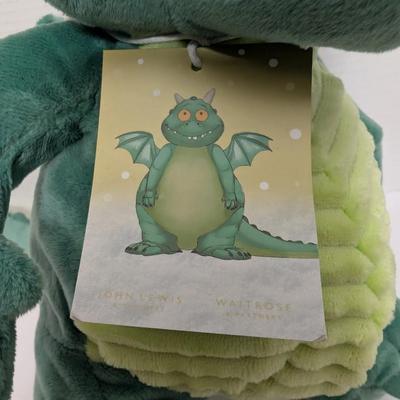 John Lewis Waitrose Excitable Edgar Plush Dragon Collectible Christmas Character Toy with Tag