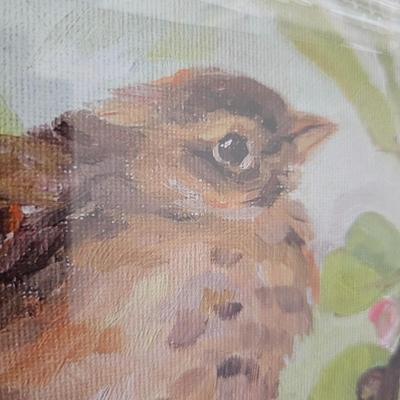 Pair of Framed Wildlife Prints by Asheville Artist Molly Courcelle (B1C-JS)