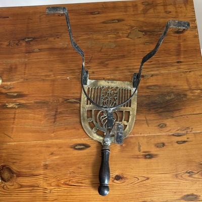 Brass & Cast-Iron Fireplace Footmen (B2-SF)