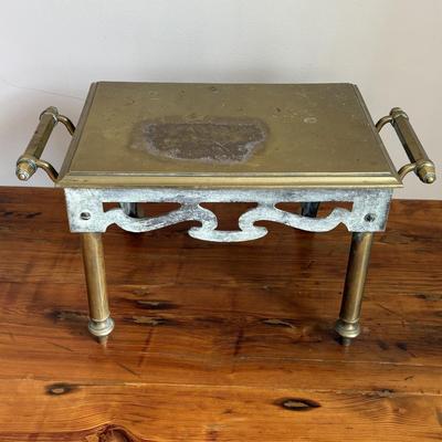 Brass & Cast-Iron Fireplace Footmen (B2-SF)