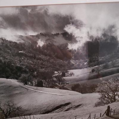 Five Black & White Framed Ansel Adams Prints (K-KD)
