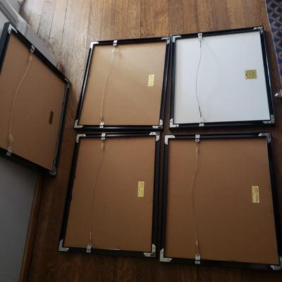 Five Black & White Framed Ansel Adams Prints (K-KD)