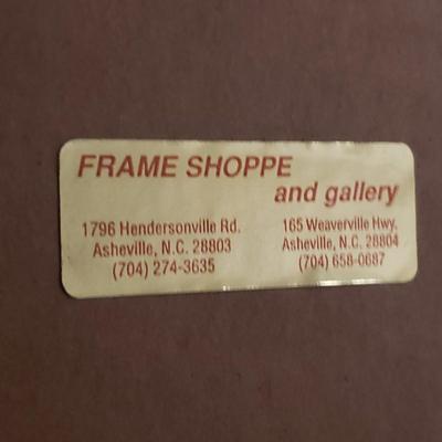 Five Black & White Framed Ansel Adams Prints (K-KD)