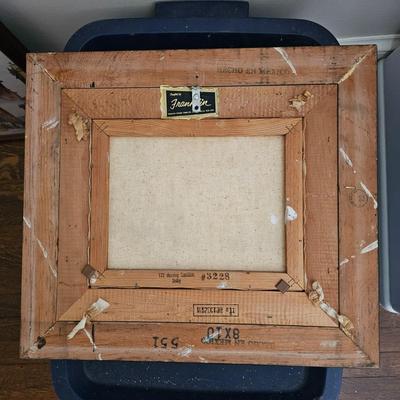 Alfred Sisley 'The Loing at Moret, September Morning' Framed Canvas Print (B1C-JS)