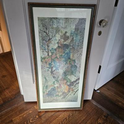 'Lone Tree' Framed Print (B1C-JS)