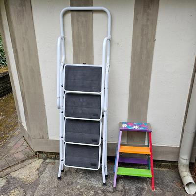 Pair of Step Stool/Ladders (BW-JS)