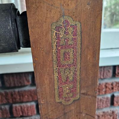 Vintage Howe Industrial Platform Scale (BW-JS)