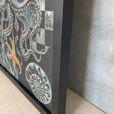 "Eternal Tide Mosaic"- Framed