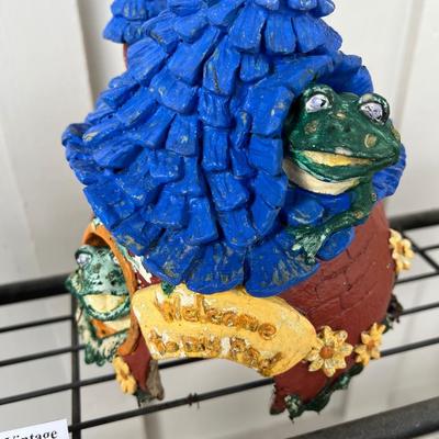 Metal Plant Shelf and Garden Decor