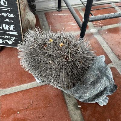 Metal Plant Shelf and Garden Decor