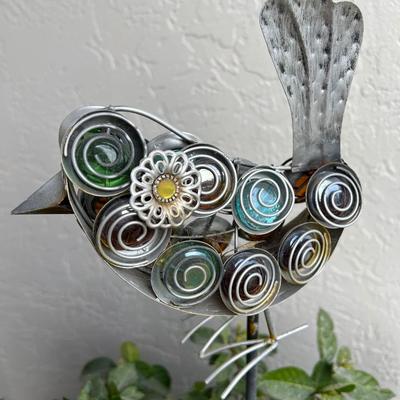 Gardenia Plant In Large Turquoise Glazed Ceramic Pot