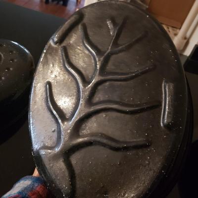 Three Enameled Roasting Pans, Wilton Armetale Platter & More (K-KD)