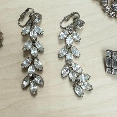 Vintage Clip-On Earrings and Brooches (ST-SS)
