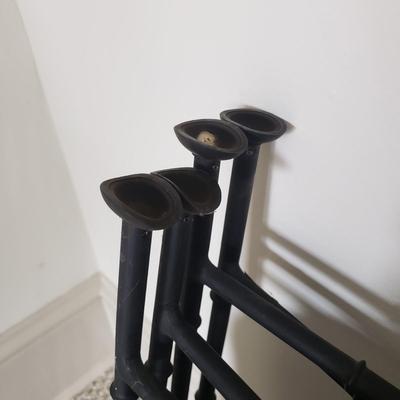 Pair of Painted Metal Tray Tables (A-KD)