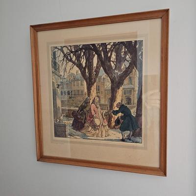 The Four Seasons Illustrations by T.M. Cleland (B1C-JS)