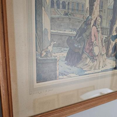 The Four Seasons Illustrations by T.M. Cleland (B1C-JS)