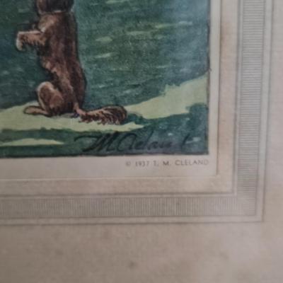 The Four Seasons Illustrations by T.M. Cleland (B1C-JS)