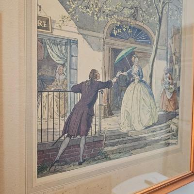 The Four Seasons Illustrations by T.M. Cleland (B1C-JS)