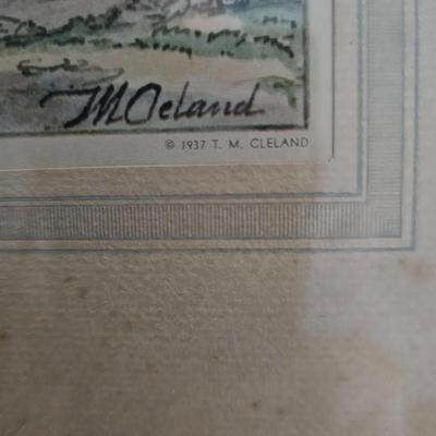 The Four Seasons Illustrations by T.M. Cleland (B1C-JS)