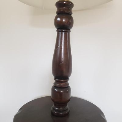 Sturdy Wooden Table Lamp (A-KD)