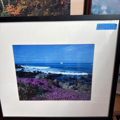 Framed artworks, photographs, Prints