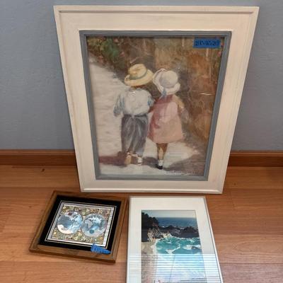 Framed artworks, photographs, Prints