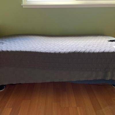 Mancini’s Sleepworld Adjustable Twin Bed and Tempurpedic Twin Mattress