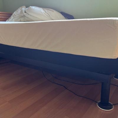 Mancini’s Sleepworld Adjustable Twin Bed and Tempurpedic Twin Mattress