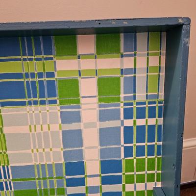 Painted Wooden Trunk (B1C-JS)