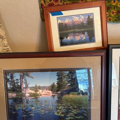 Artwork and photographs quilt not included