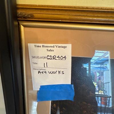 Artwork and photographs quilt not included