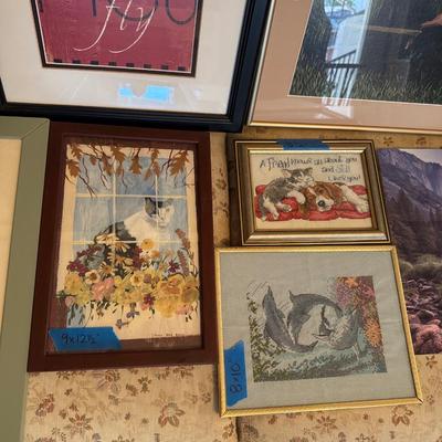 Artwork and photographs quilt not included