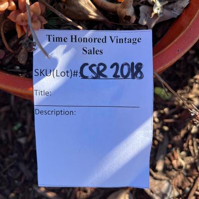 Ceramic and Planter and Garden Decor