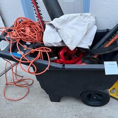 Gardening Tools and Tool Organizing Storage