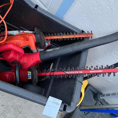 Gardening Tools and Tool Organizing Storage