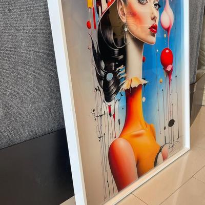 “Spectrum Crown”- framed