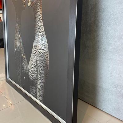 “Fire Meet Earth”- framed