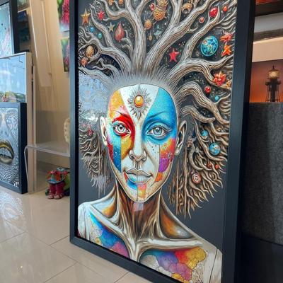 “The Growing Thought”- framed