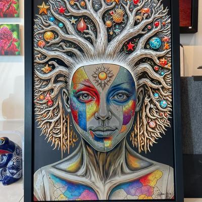 “The Growing Thought”- framed