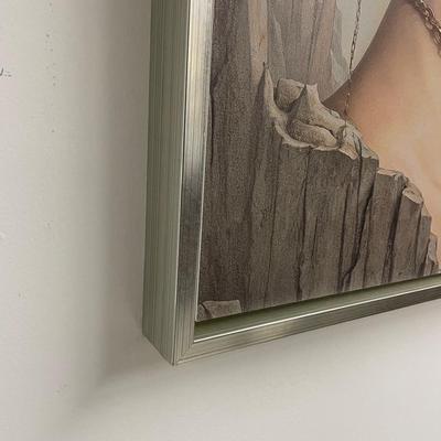 “Locked Mind” - framed