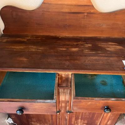 SOLD Early 20th cent Wooden Farmhouse jam jelly Cabinet