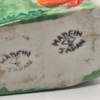 LOT 20: Vintage Silent Sam Adamson's Adventure Cartoon Character Salt Shaker, Vintage Ashtray Porcelain Baby on Bed Pan, and More