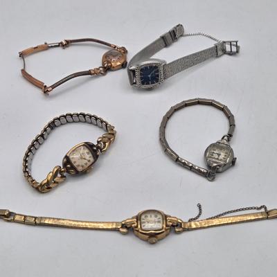 LOT 21J: Ladies' Watches for Parts or Repair