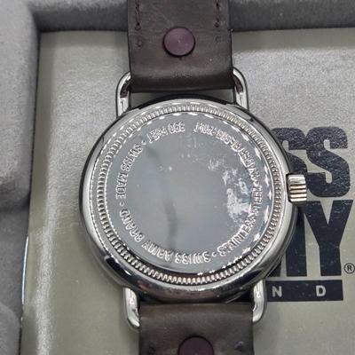 LOT 22J: Two Swiss Army Watches and NY Yankee Watch / All in Boxes