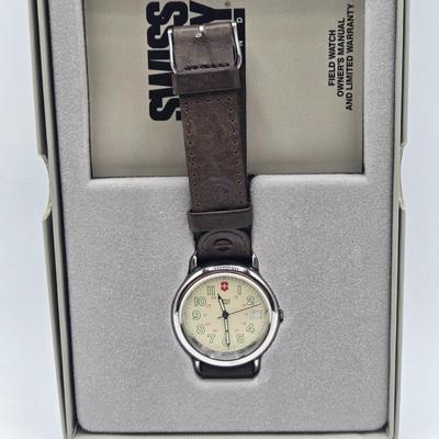 LOT 22J: Two Swiss Army Watches and NY Yankee Watch / All in Boxes